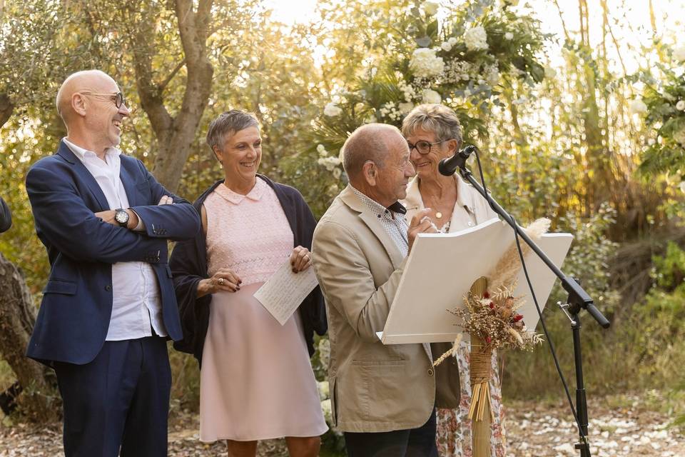 Cérémonie laïque mariage