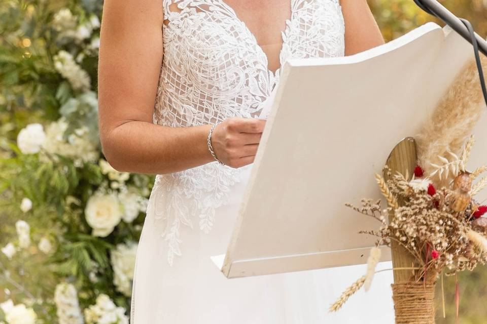 Cérémonie laïque mariage