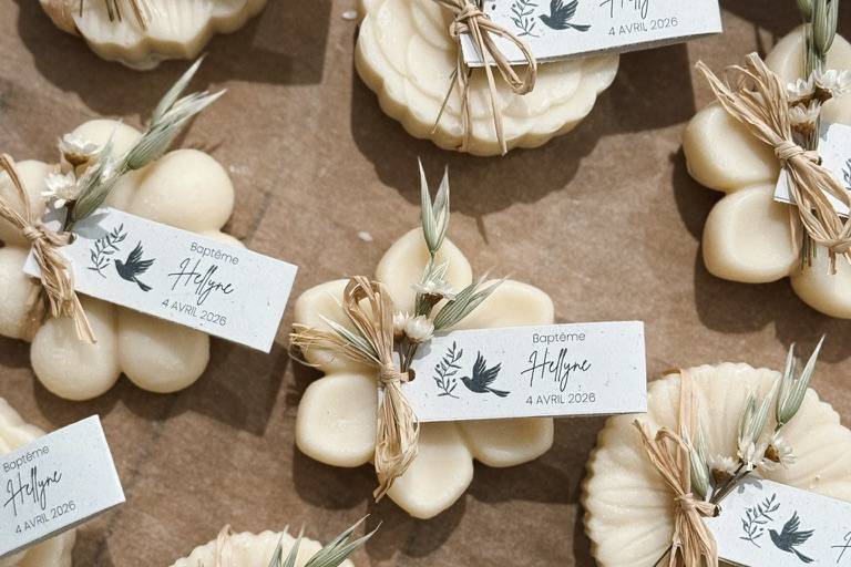 Savon Jardin fleuri - Baptême