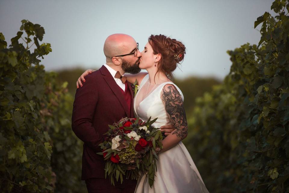 Mariage Bordeaux vignes