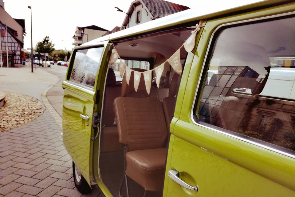 Mariage en combi VW !