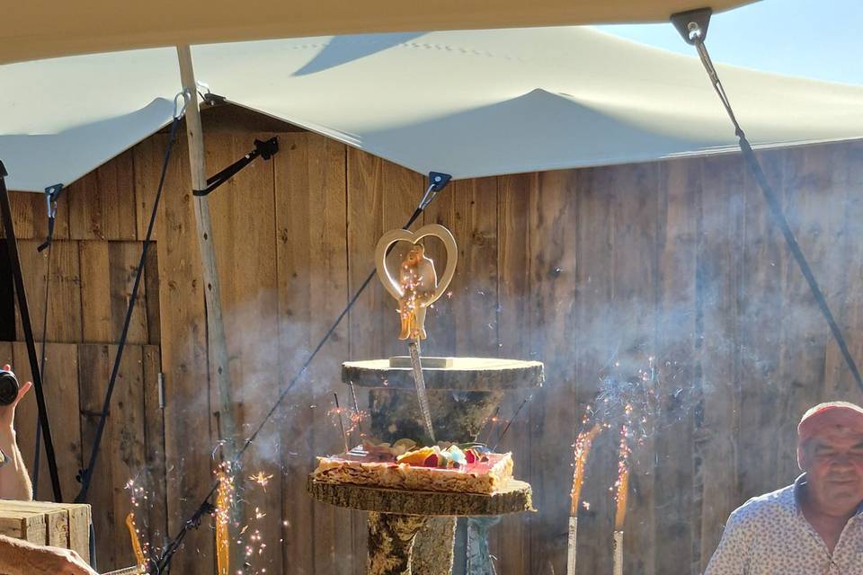 Présentoir à gâteaux