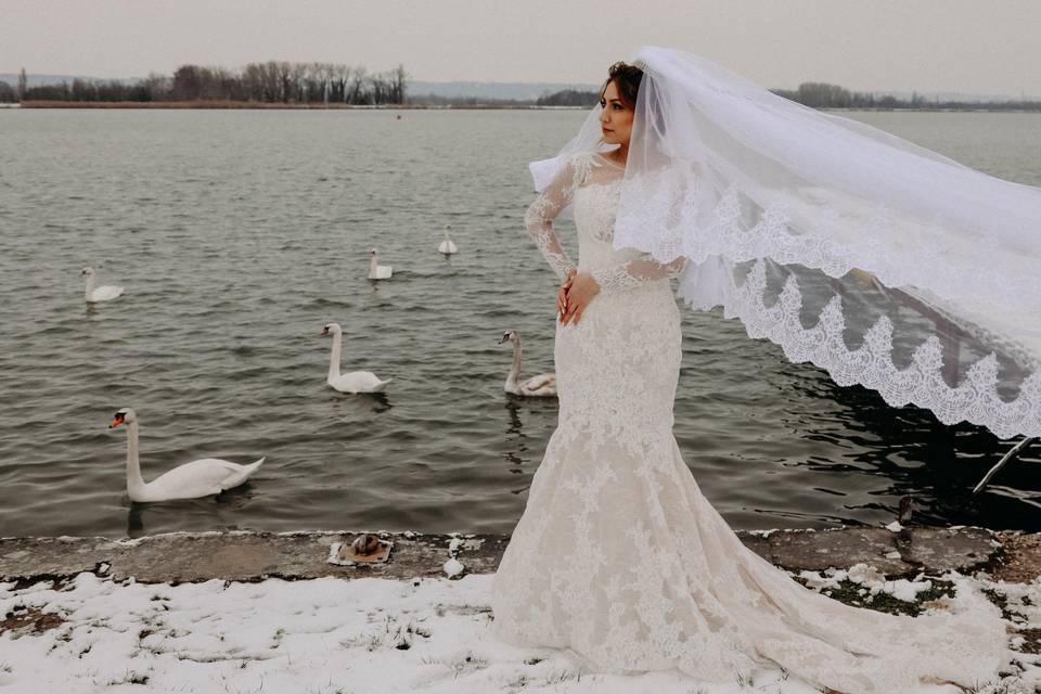 Mariée d'hiver