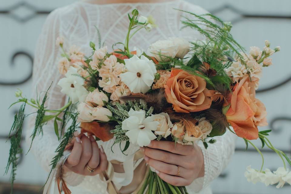 Le bouquet de la mariée