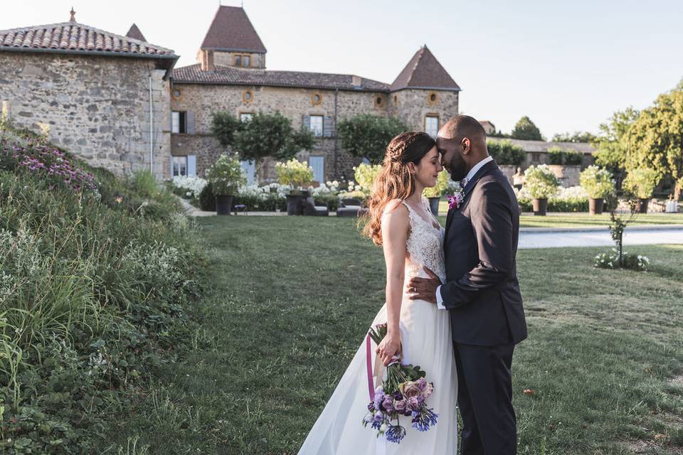 émotions avec la mariée