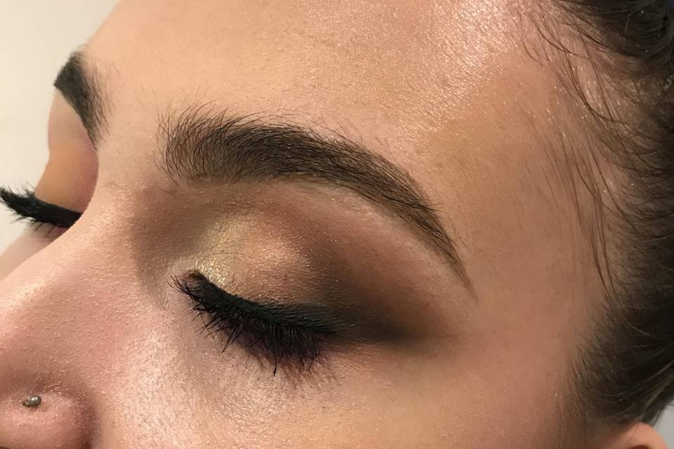 Maquillage naturel mariée