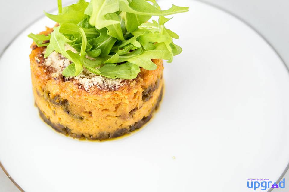 Parmentier de patate douce