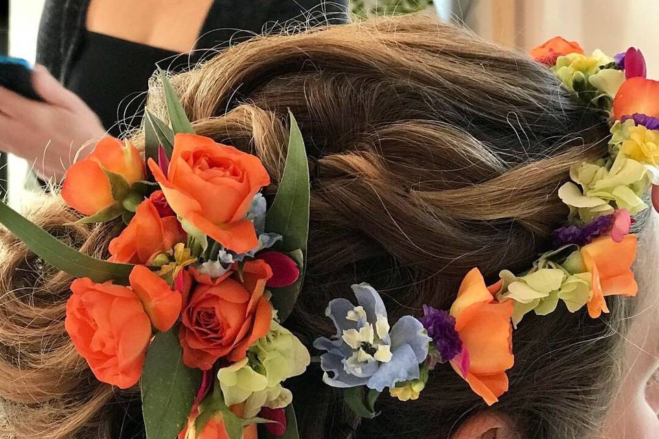 Coiffure mariée 13 avril 2019