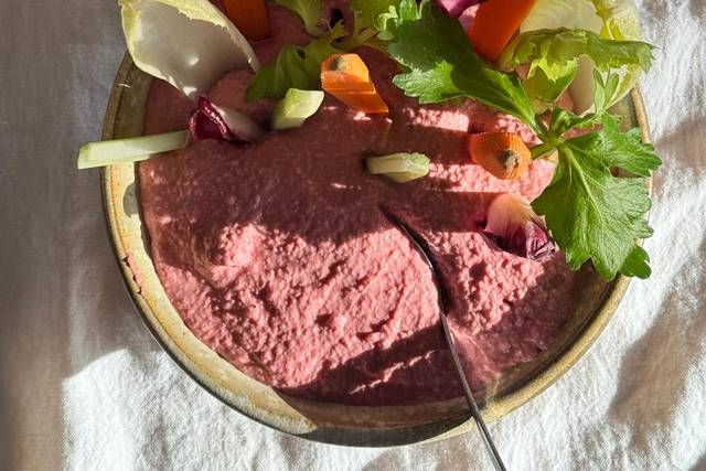 Houmous betterave