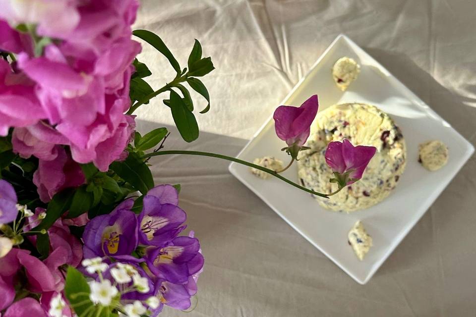 Beurre aux fleurs