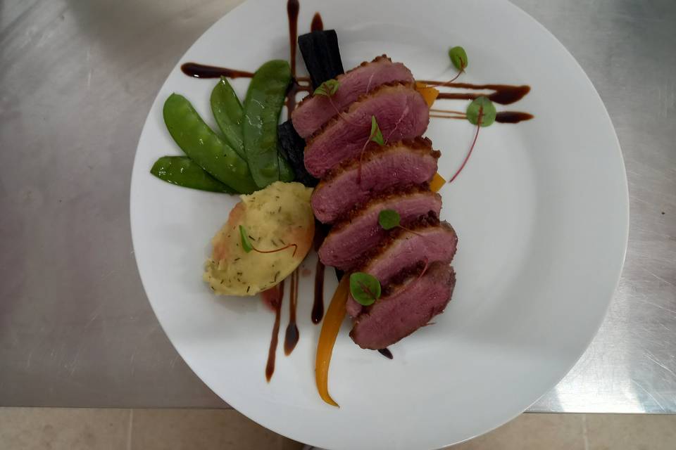 Plat : Magret de canard