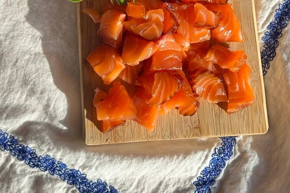 Saumon gravlax