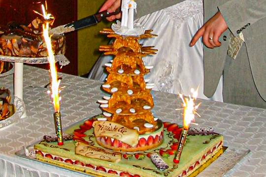 La découpe du gateau