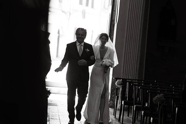 L'entrée de la mariée