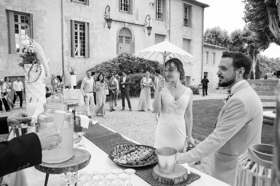 Mariage dans un château