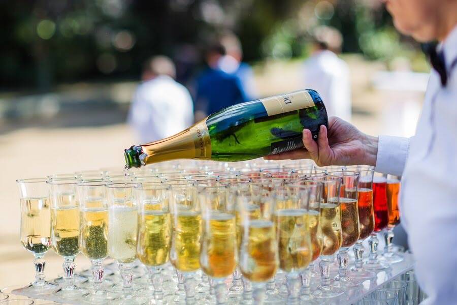 Buffet des boissons