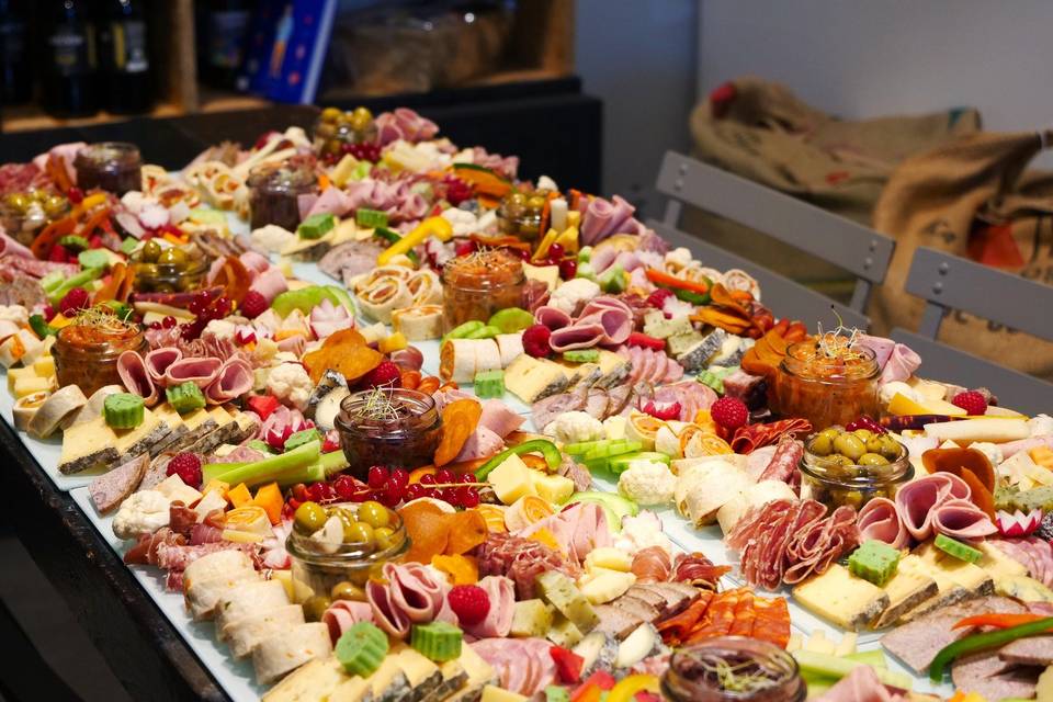 Buffet charcuterie fromage