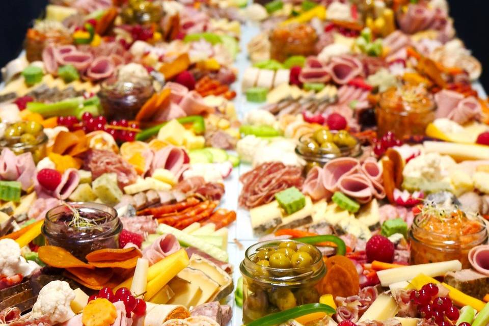 Buffet charcuterie fromage
