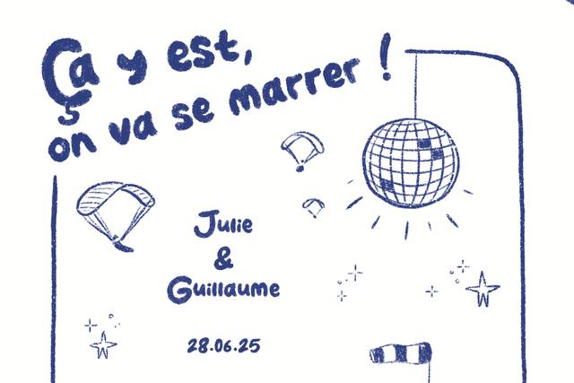 Faire-part illustré