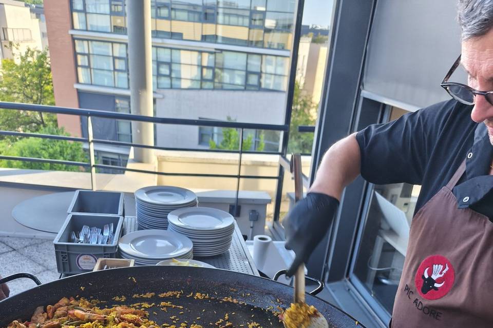 Animation paella