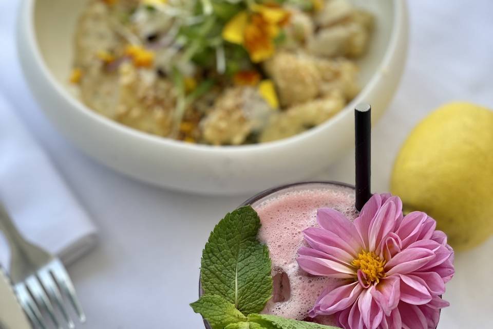 Cocktails floral