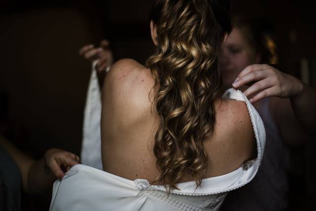 Les préparatifs de la mariée