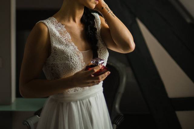 Les préparatifs de la mariée