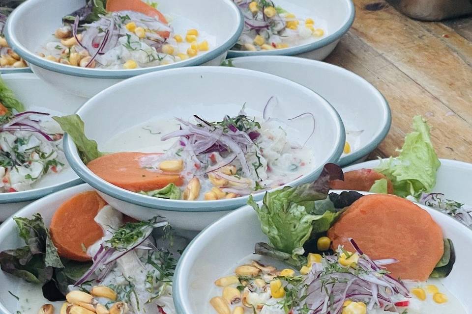 Ceviche péruvien