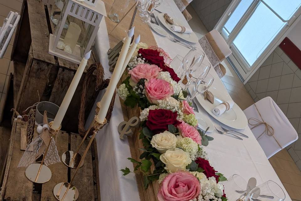 Table d'honneur