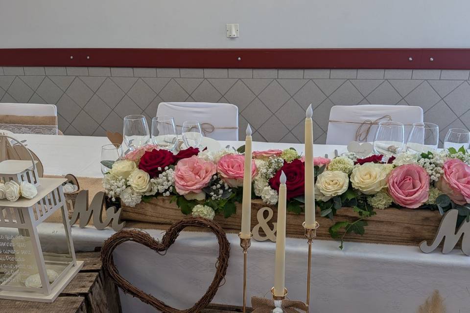 Table d'honneur