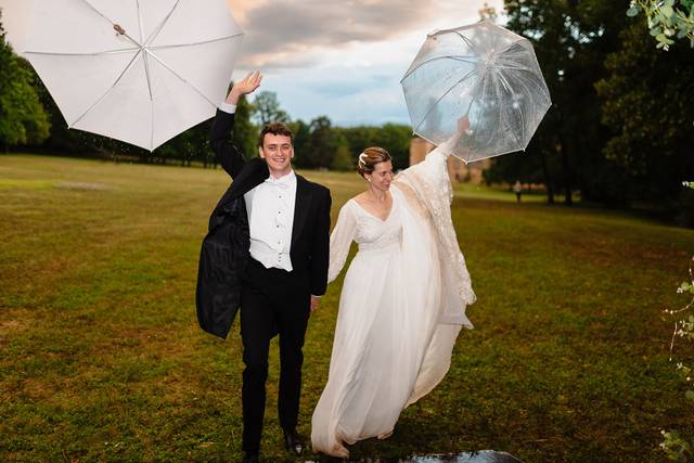 Mariage sous l'orage