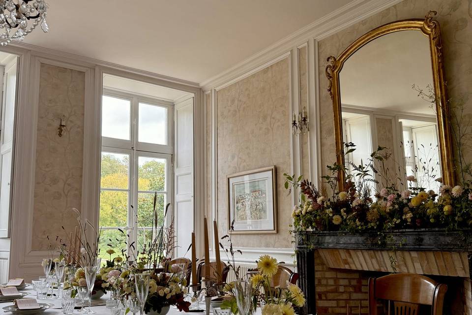 Dîner en intérieur