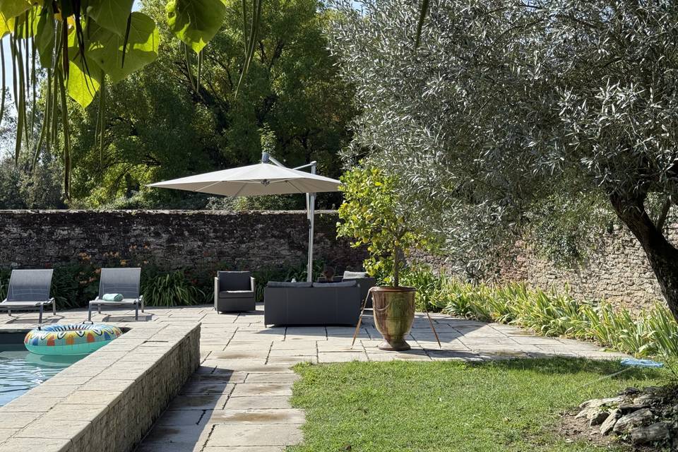 Piscine et terrasse