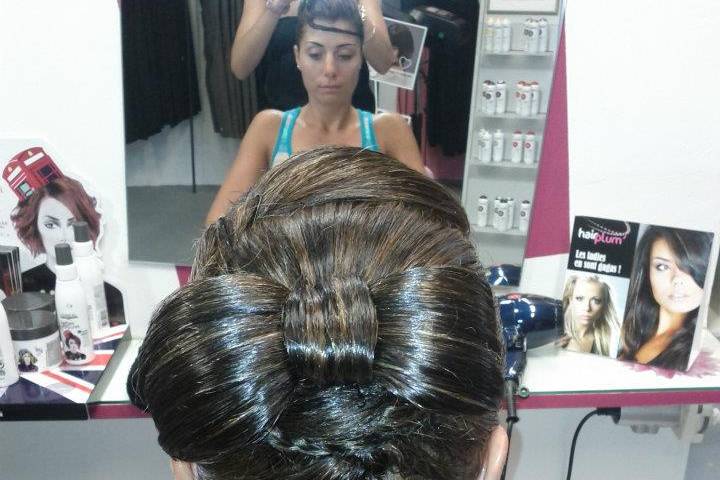 Chignon noeud