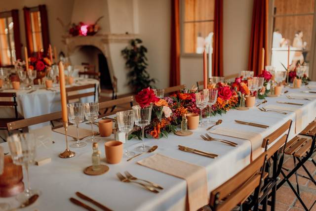 Table des mariés