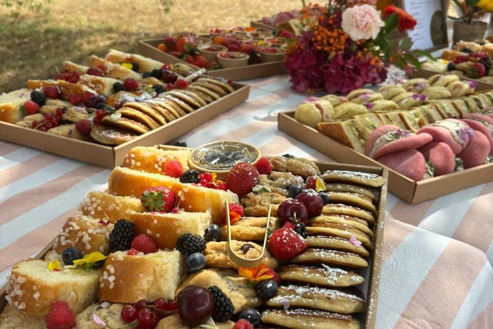 Brunch en extérieur