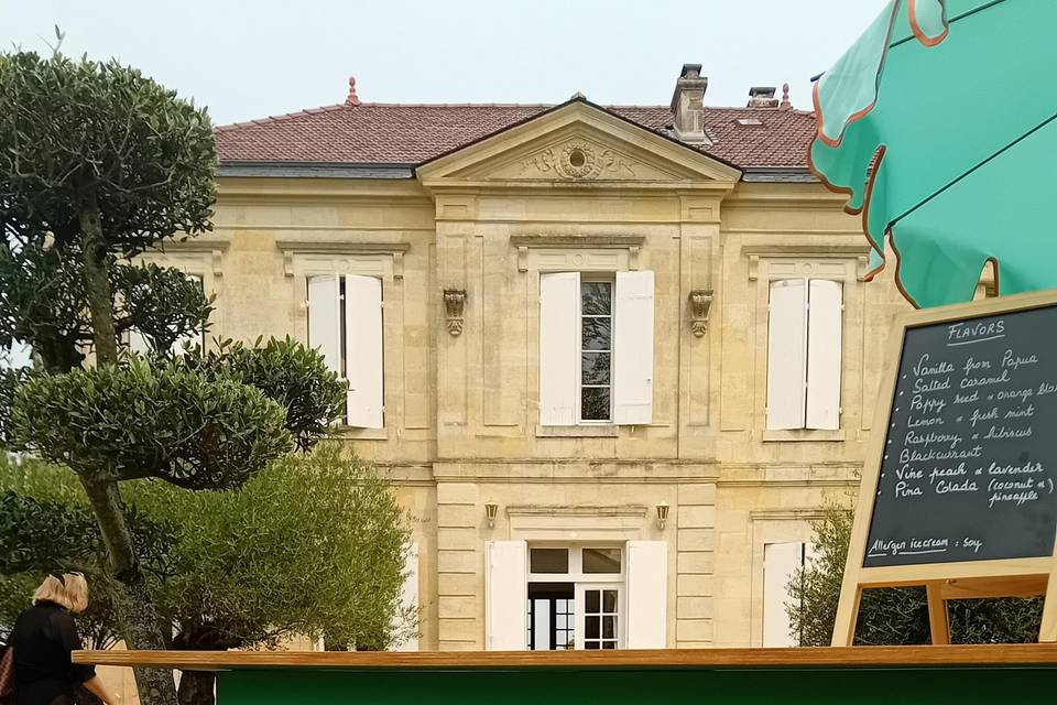 Chateau de Garde bar mobile