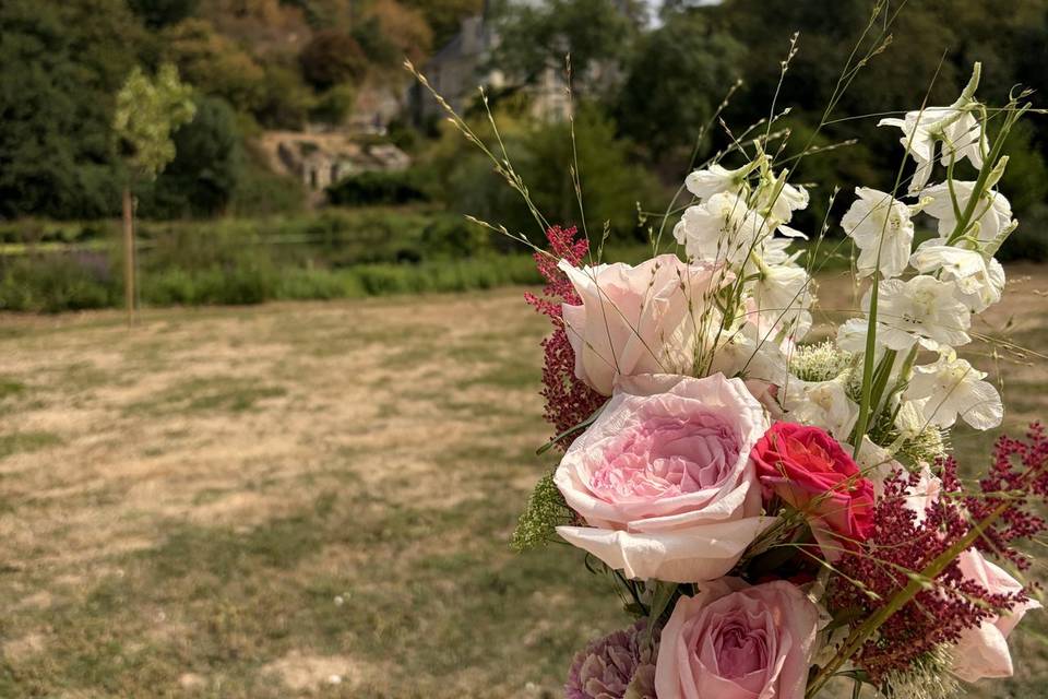 Bouquet à lancer