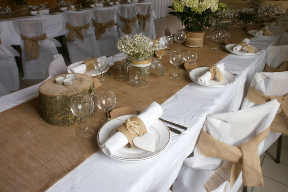 Décoration table mariage