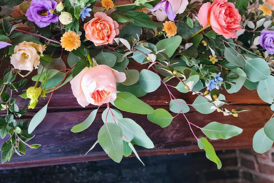 Décor de cheminée