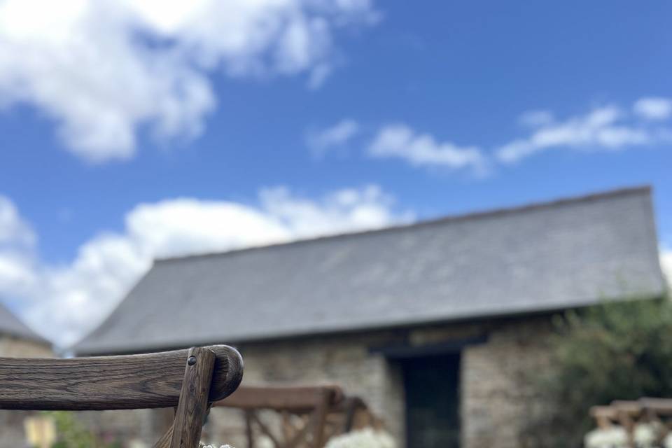 Bout de banc pour cérémonie