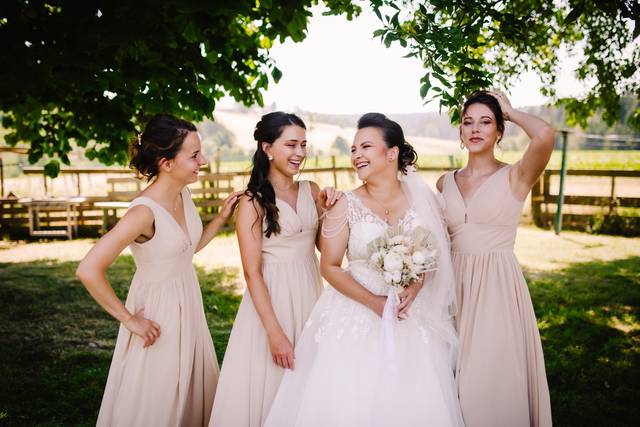Préparatif de la mariée