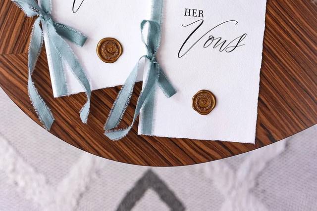 De jolis feuilles de voeux