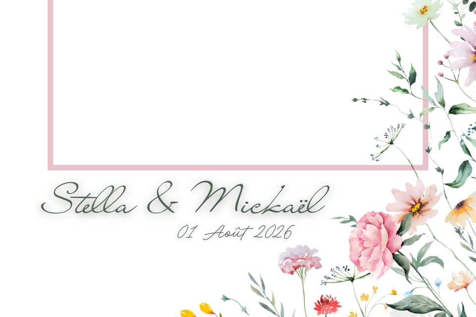Votre mariage votre cadre