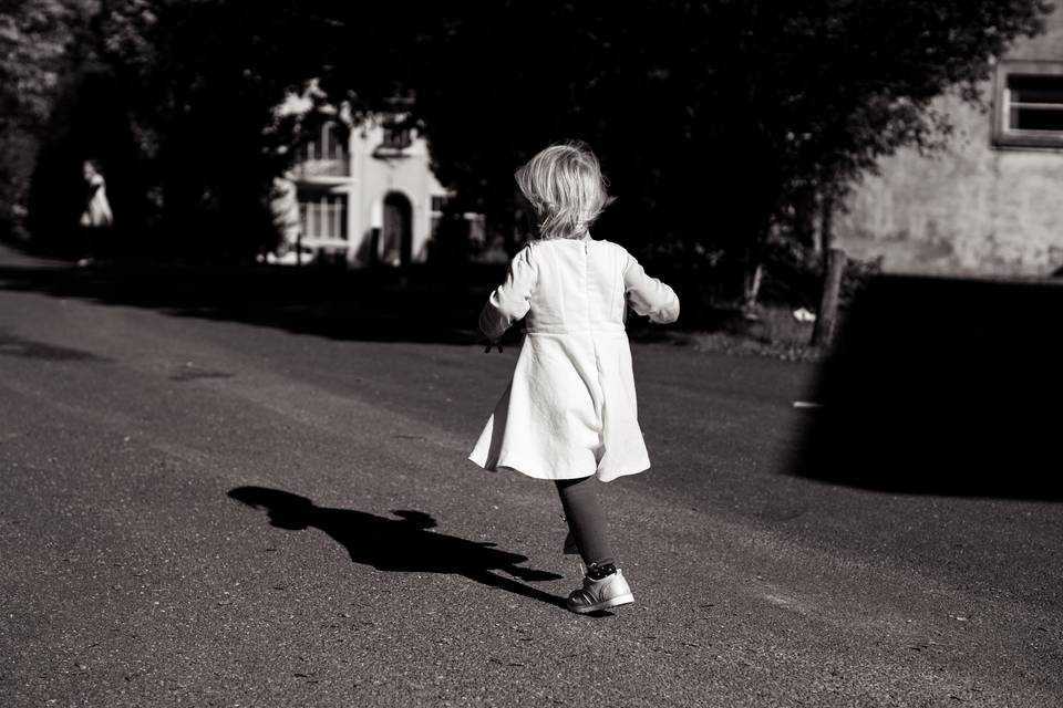 Arrivée à l'Eglise