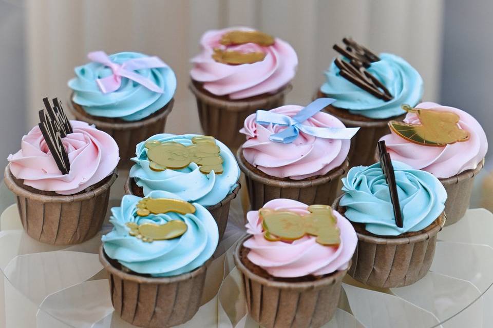 Présentation de muffins