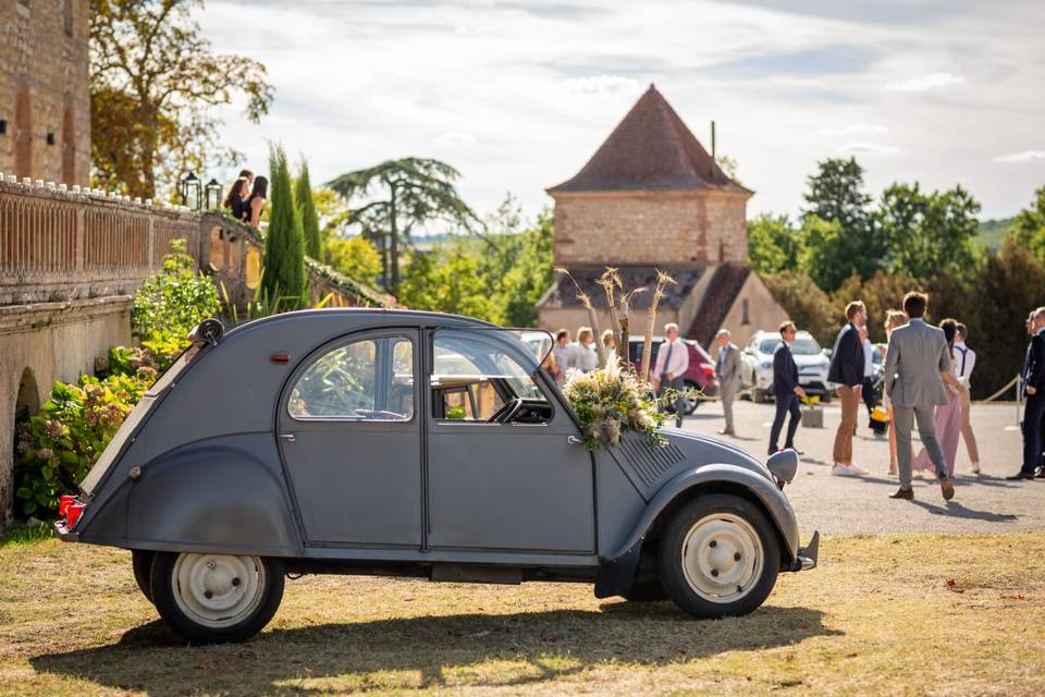 La 2CV décorée