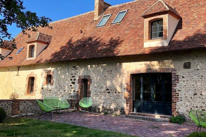 Terrasse côté douves