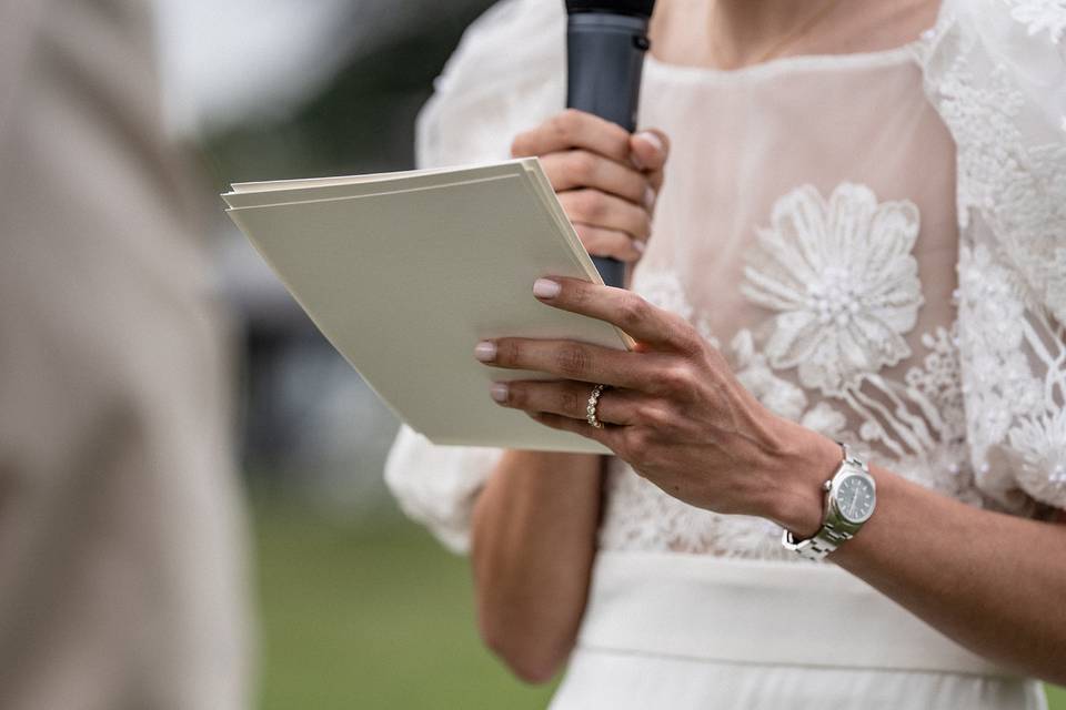 Discours mariée