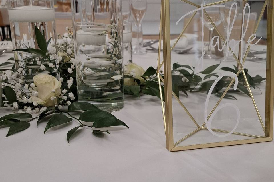 Table romantique